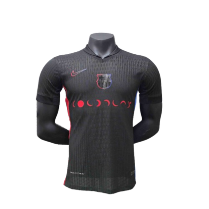 Barcelona x COLDPLAY Away Black Jersey Player Version 2024-25