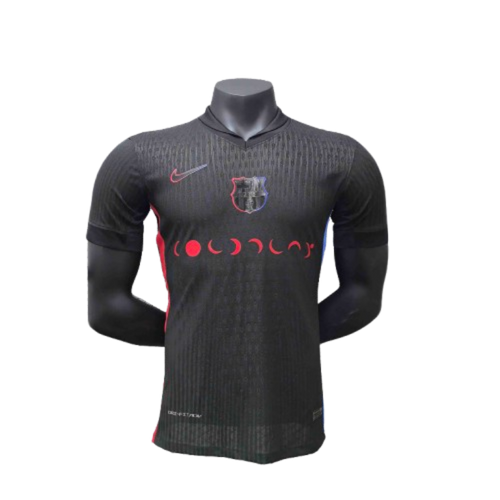Barcelona x COLDPLAY Away Black Jersey Player Version 2024-25