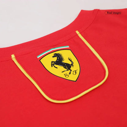 F1 Scuderia Ferrari Racing Team Charles Leclerc Driver T-Shirt 2024