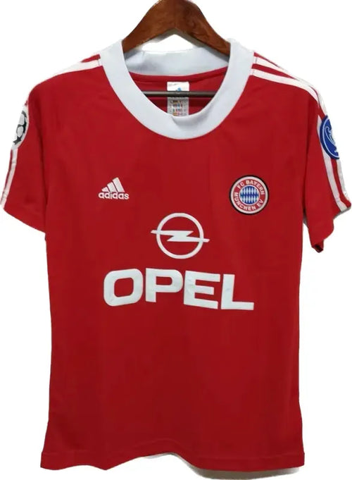 Bayern Munich 2000/01 Retro Jersey Home UCL