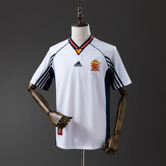 Retro 1998 Spain Away Jersey