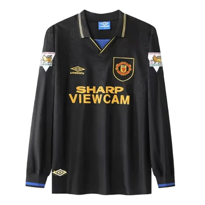 Manchester United Retro Long Sleeve Away Jersey 1993-95