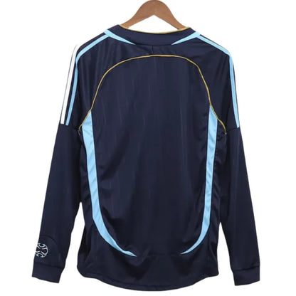 Retro Argentina 2006 Away Long Sleeve Jersey