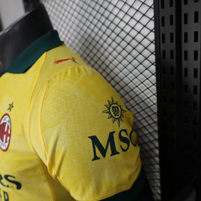Player Version 25-26 AC Milan Third Yellow Jersey