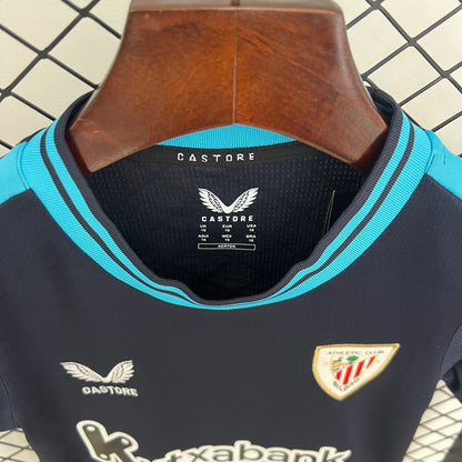 2025-26 Kids Athletic Bilbao Away Jersey