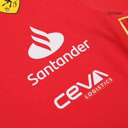 F1 Scuderia Ferrari Racing Team Charles Leclerc Driver T-Shirt 2024