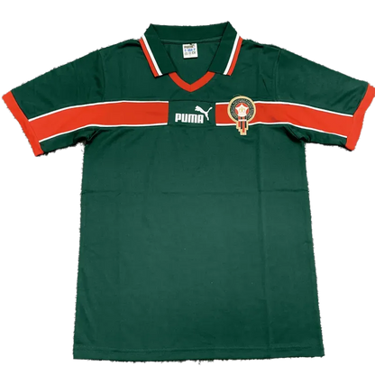 Morocco World Cup 1998 Rrtro Jersey Home