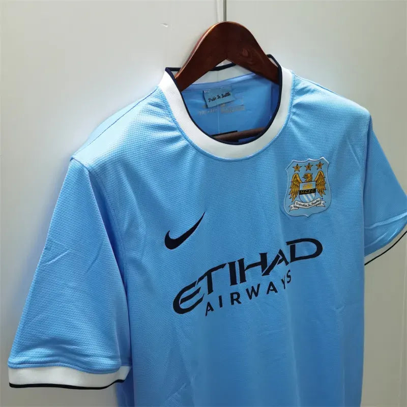 Manchester City 2013/14 Retro Home Jersey