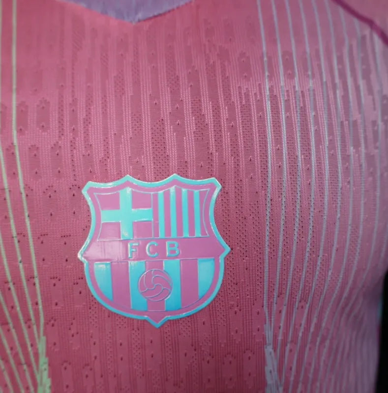 Nike Barcelona Pink Special Edition Football Shirt Player Edition 2025-26