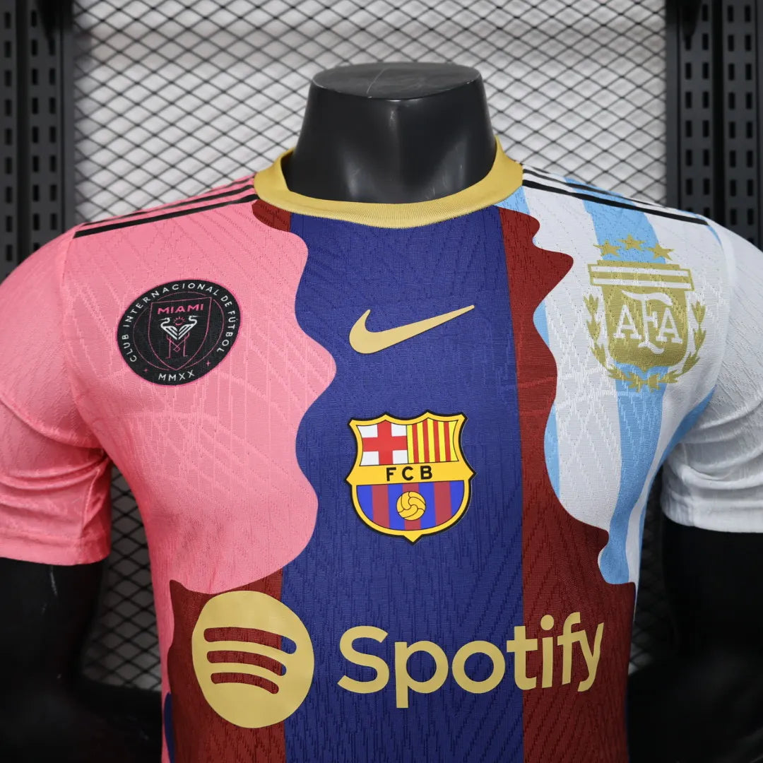 Nike Messi Barcelona Club Joint Edition Shirt 25-26