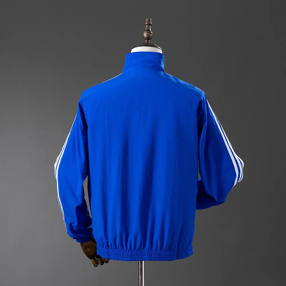 Italy Trench Coat Reversible Jacket Windbreaker