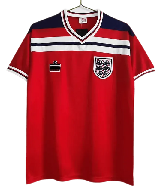 England 1982 Retro Soccer Jersey Away Replica