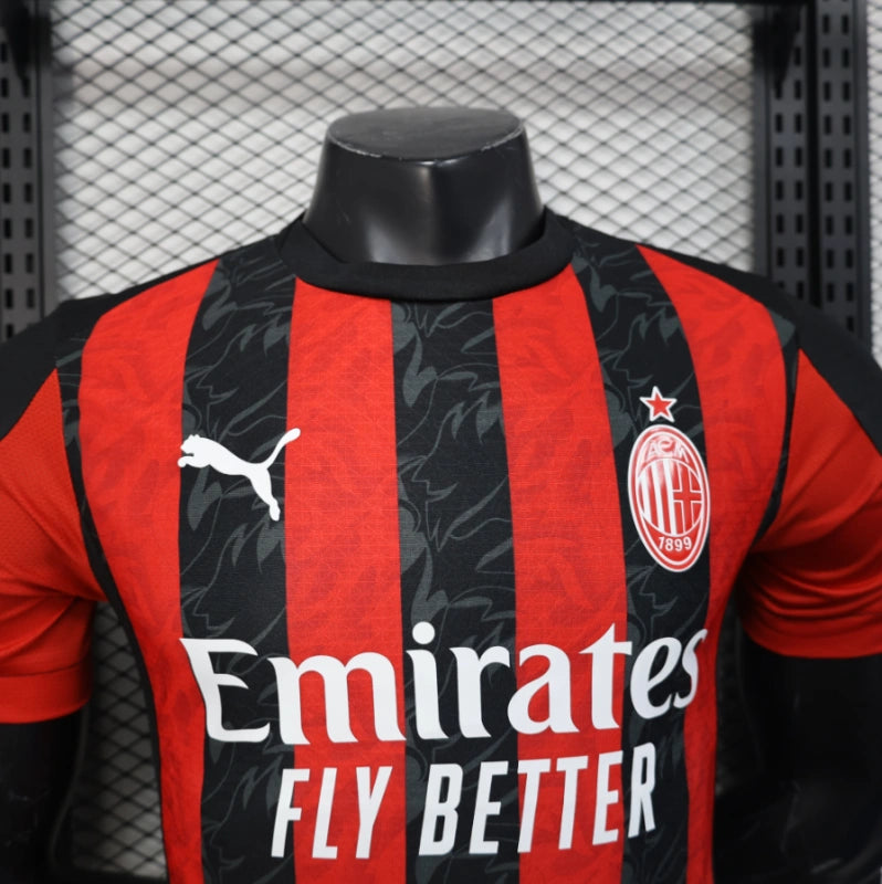 AC Milan Home Shirt Soccer Jersey Player Version 25-26