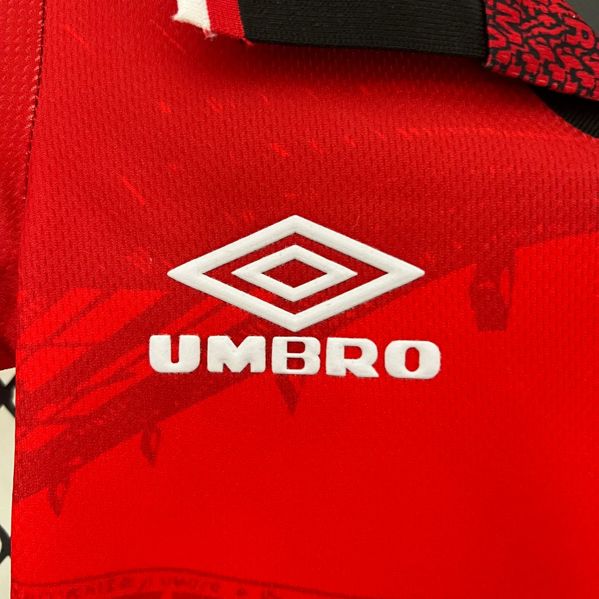 Manchester United 94-96 Home Retro Kid Kits Youth Apparels Jersey