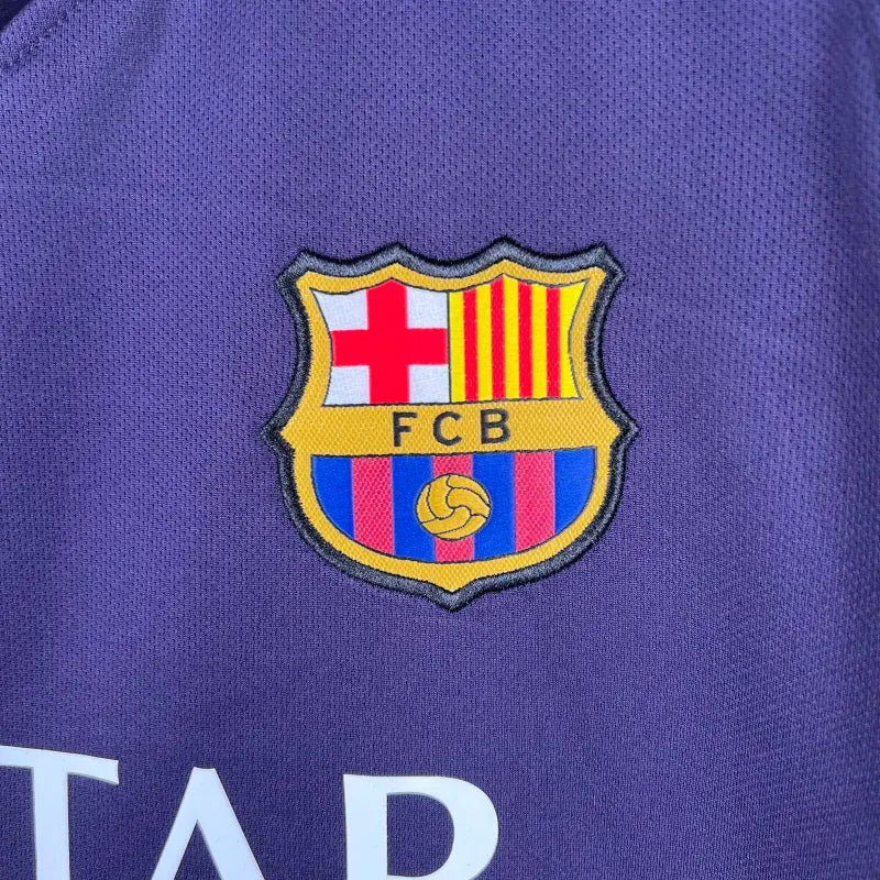 Barcelona Away Shirt Retro Jersey 16-17