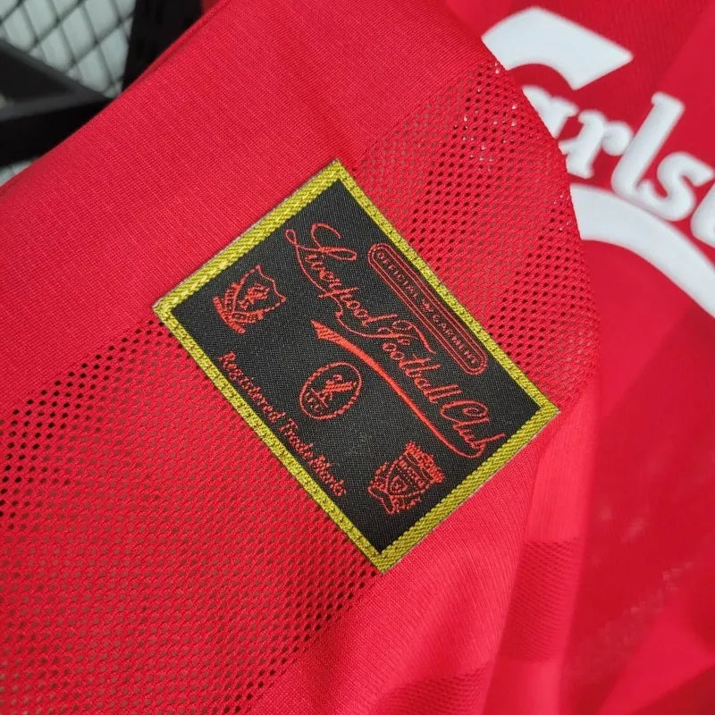 Retro Liverpool Home Football Shirt 1995/1996
