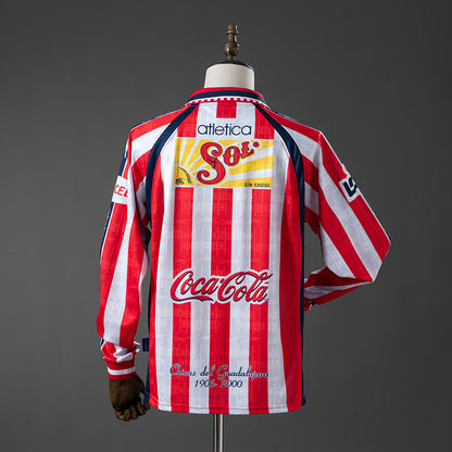 Guadalajara 99-00 Home Long-sleeved Retro Jersey