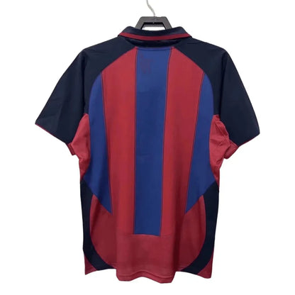 Barcelona Ronaldinho #10 Retro Jersey Home 2003-04