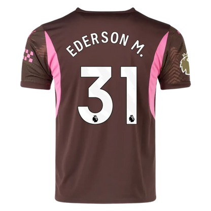 Maillot de gardien de but Manchester City 24-25 Ederson M.
