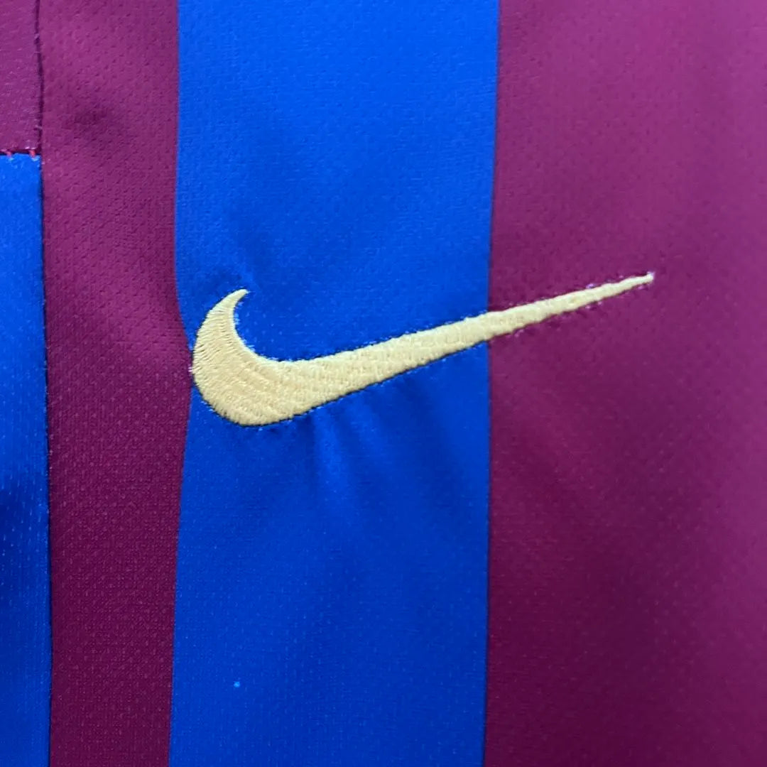 Barcelona 05-06 Home Retro Kids Kits Football Jersey