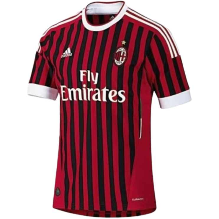 11-12 AC Milan Retro Jersey Home