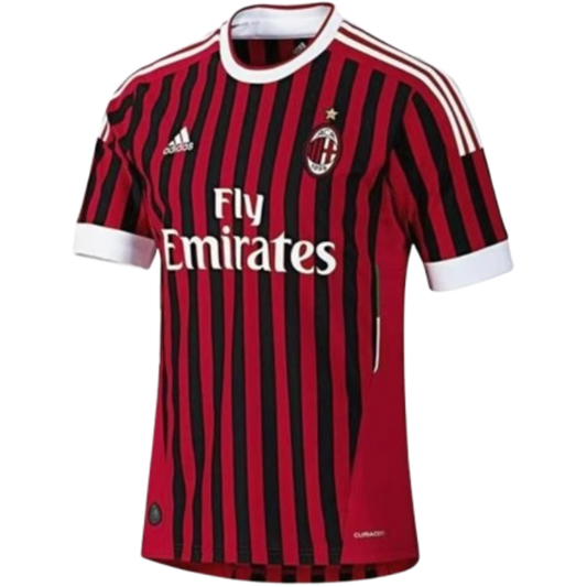 11-12 AC Milan Retro Jersey Home