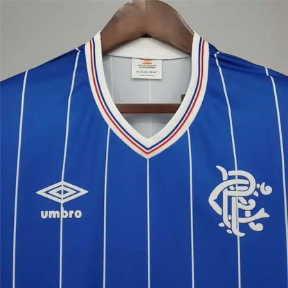 Glasgow Rangers 1982/83 Retro Jersey Home