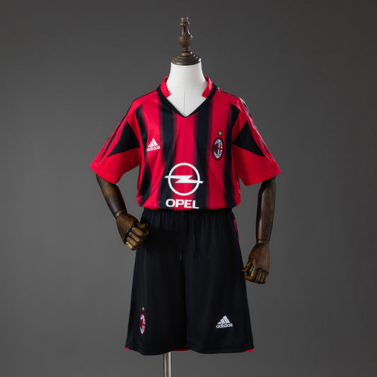 AC Milan 04-05 Home Retro Kids Kit