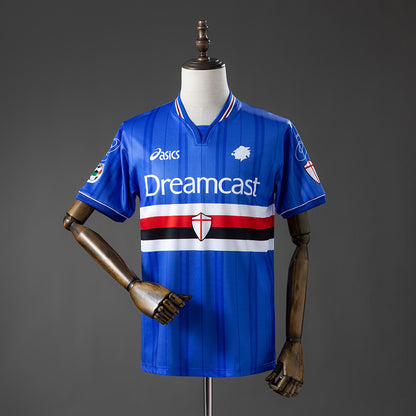 Sampdoria 00-01 Home Retro Jersey