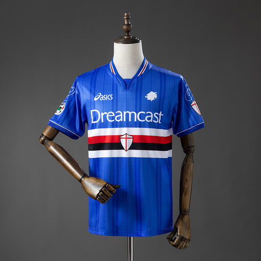 Sampdoria 00-01 Home Retro Jersey