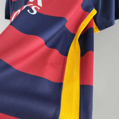 Barcelona #10 MESSI Retro Jersey Home 2015-16