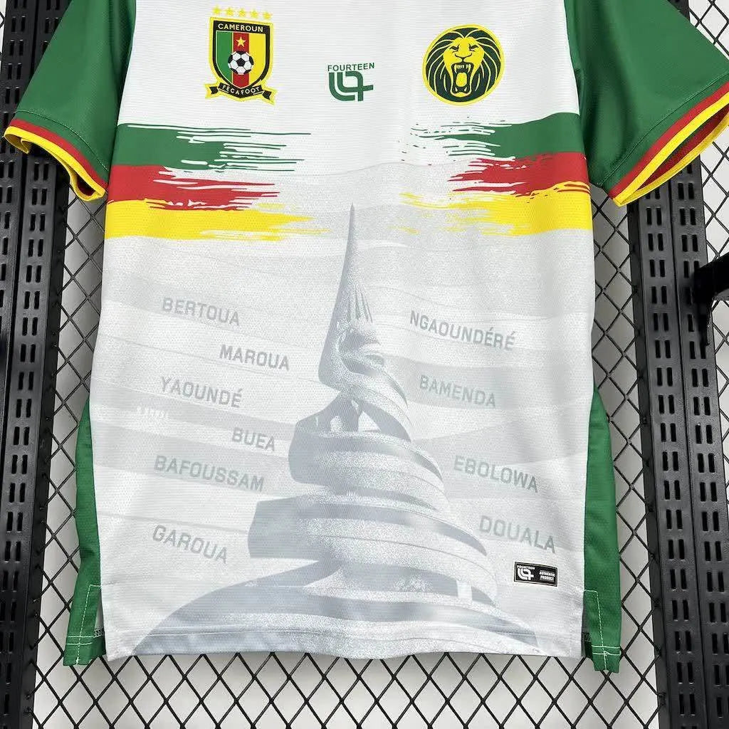 2025 Cameroon Third WHITE Jersey