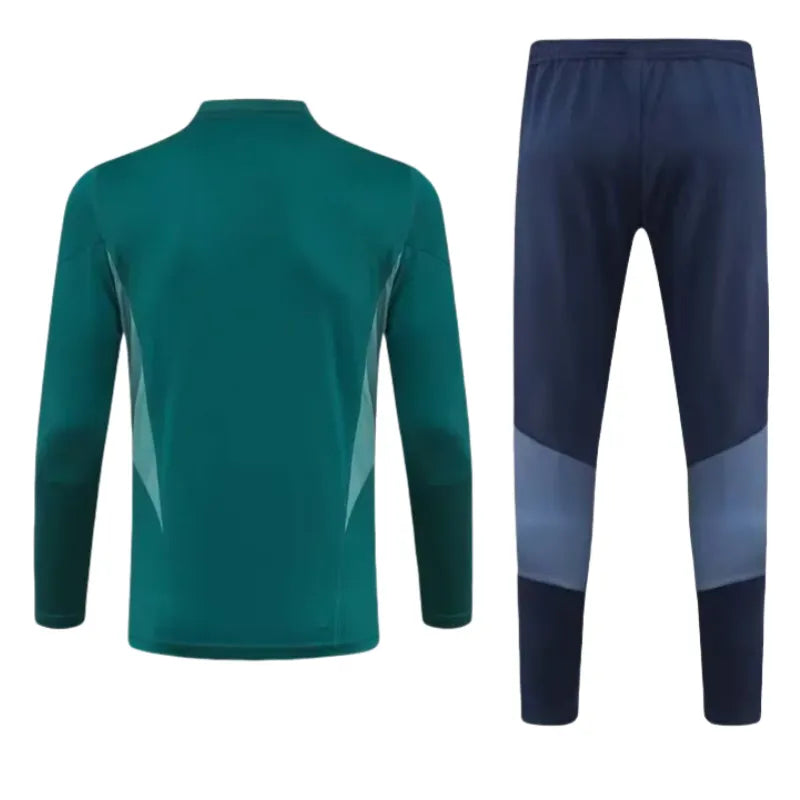 Arsenal Half-Pull Training Suit Green Football Shirt 2023/2024