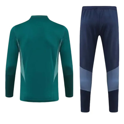 Arsenal Half-Pull Training Suit Green Football Shirt 2023/2024