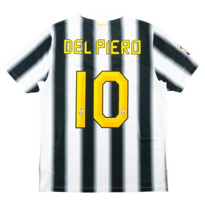 2011-12 Juventus Del Piero #10 Retro Jersey Home Replica