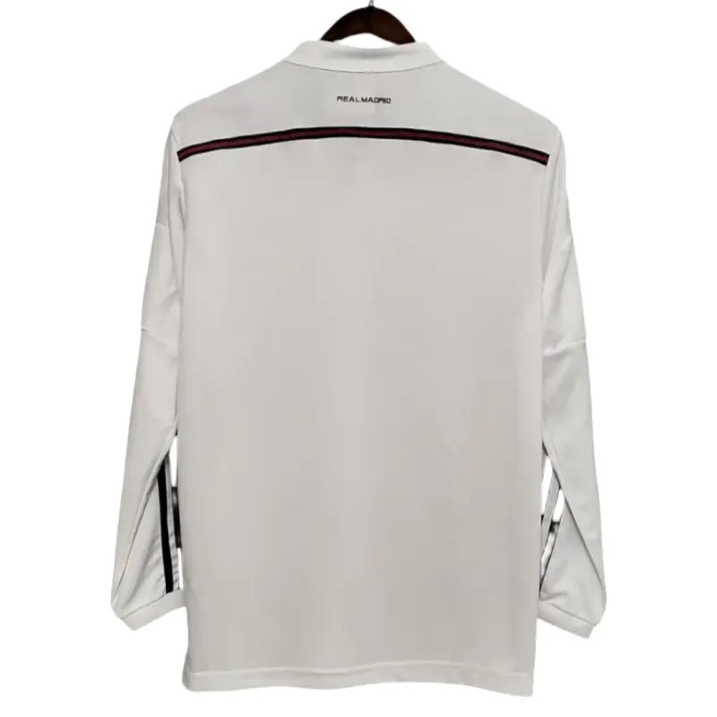 Real Madrid Retro Long Sleeve Jersey Home Shirt 2014-15