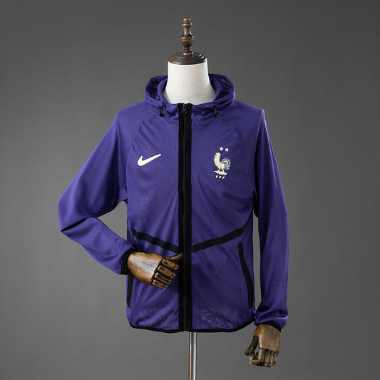 France 2026 Men's Football Anthem Jacket - Purple